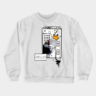 hello Crewneck Sweatshirt